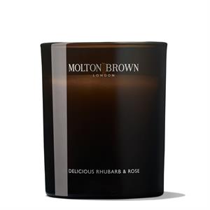 Molton Brown Delicious Rhubarb & Rose Signature Scented Candle Single Wick